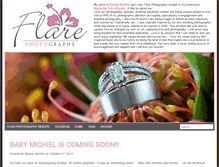 Tablet Screenshot of flare.myfotojournal.com