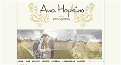 Desktop Screenshot of anahopkinsphotography.myfotojournal.com